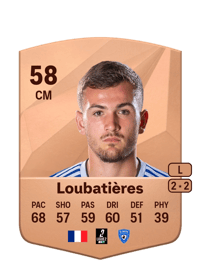 Matéo Loubatières Common 58 OVR