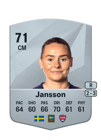 Emma Jansson Common 71 OVR