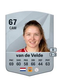 Jonna van de Velde Common 67 OVR