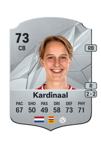 Isa Kardinaal Rare 73 OVR