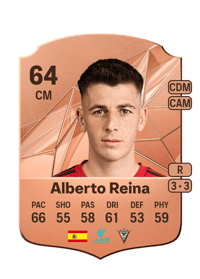 Alberto Reina Rare 64 OVR