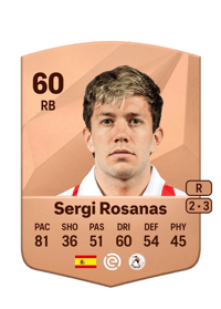 Sergi Rosanas Common 60 OVR
