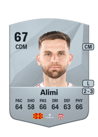 Isnik Alimi Common 67 OVR