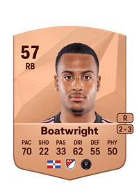 Israel Boatwright Common 57 OVR