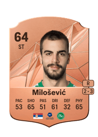 Jovan Milošević Rare 64 OVR