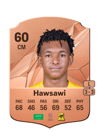 Abdulelah Hawsawi Rare 60 OVR