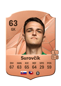 Jakub Surovčík Rare 63 OVR