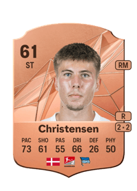 Gustav Christensen Rare 61 OVR