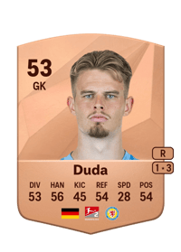 Justin Duda Common 53 OVR