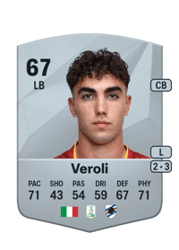 Davide Veroli Common 67 OVR