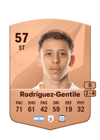 Felipe Rodríguez-Gentile Common 57 OVR