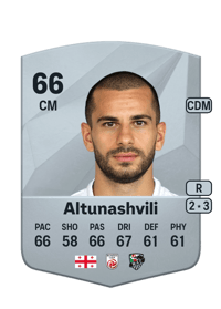 Sandro Altunashvili Common 66 OVR