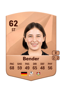 Loreen Bender Common 62 OVR