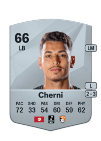 Amin Cherni Common 66 OVR