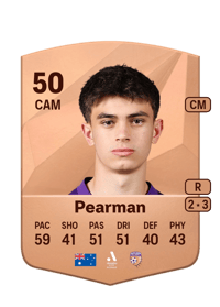 Jaylan Pearman Common 50 OVR