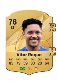 Vitor Roque Rare 76 OVR