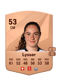 Joy Lysser Common 53 OVR