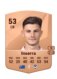 Joshua Inserra Common 53 OVR
