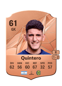 Valentino Quintero Rare 61 OVR