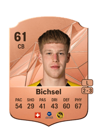 Joel Bichsel Rare 61 OVR