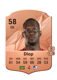 Mamadou Diop Rare 58 OVR