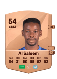 Sharafi Al Saleem Common 54 OVR