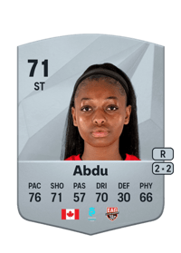 Latifah Abdu Common 71 OVR