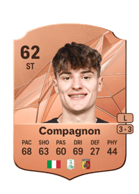 Mattia Compagnon Rare 62 OVR
