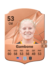 Aleigh Gambone Rare 53 OVR