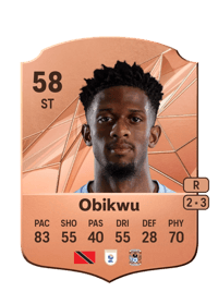 Justin Obikwu Rare 58 OVR