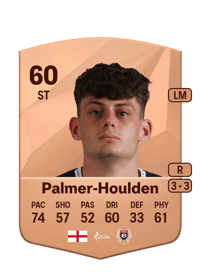 Seb Palmer-Houlden Common 60 OVR