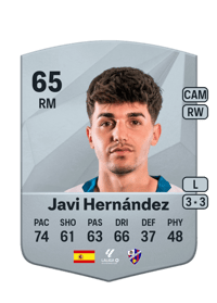 Javi Hernández Common 65 OVR