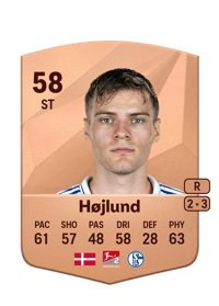 Emil Højlund Common 58 OVR