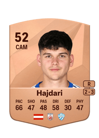 Lind Hajdari Common 52 OVR