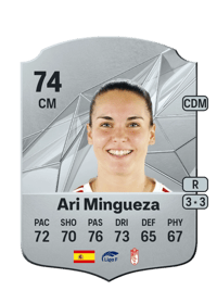 Ari Mingueza Rare 74 OVR