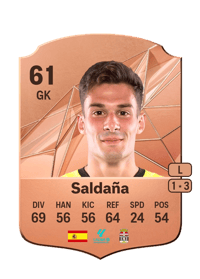 Saldaña Rare 61 OVR