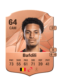 Bilal Bafdili Rare 64 OVR