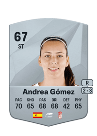 Andrea Gómez Common 67 OVR