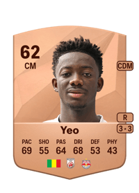 Moussa Yeo Common 62 OVR