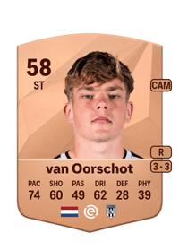 Diego van Oorschot Common 58 OVR