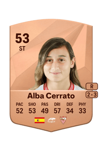 Alba Cerrato Common 53 OVR