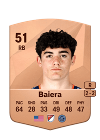 Drew Baiera Common 51 OVR