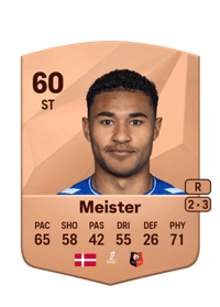 Henrik Meister Common 60 OVR