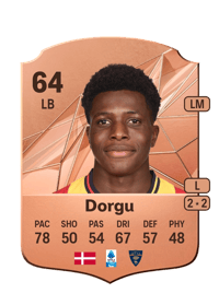 Patrick Dorgu Rare 64 OVR