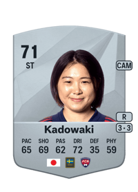 Mai Kadowaki Common 71 OVR