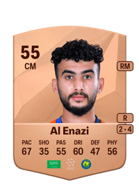 Abdulrahman Al Enazi Common 55 OVR