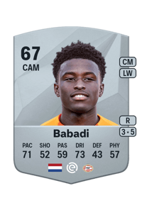 Isaac Babadi Common 67 OVR