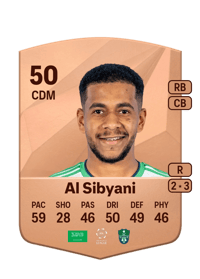 Faisal Al Sibyani Common 50 OVR