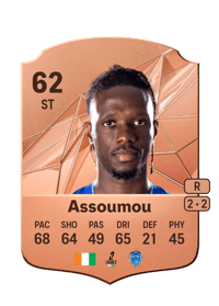 Jaurès Assoumou Rare 62 OVR