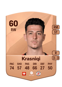 Albin Krasniqi Common 60 OVR
